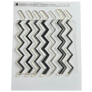 Papertrey Ink Background Basics Chevron Stripe Stamp Set